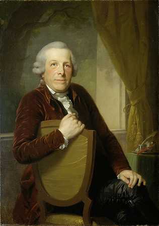 约翰·弗里德里希·奥古斯特·蒂施贝因（Johann Friedrich August Tischbein）的《哲学家、作家和政治家约翰内斯·卢布林克二世肖像》