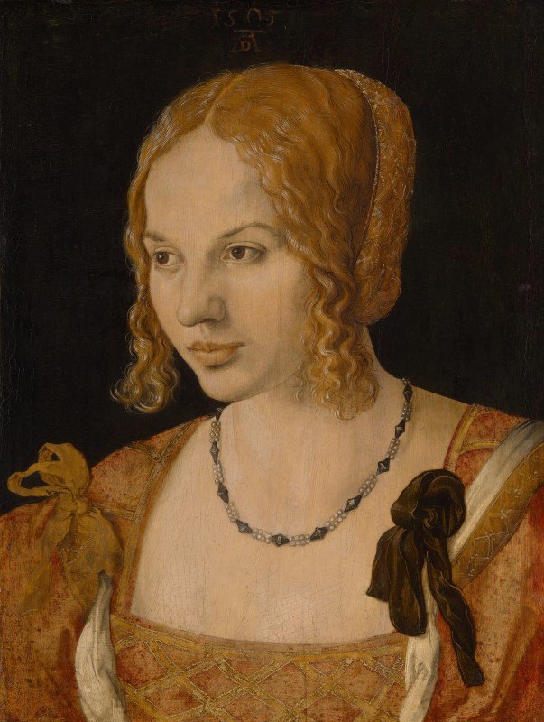 阿尔布雷希特·杜勒的《威尼斯年轻女子肖像》