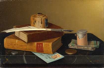 威廉·迈克尔·哈内特的《银行家的桌子》