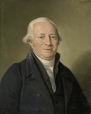 “Cornelis Sebille Roos（1754-1820），阿姆斯特丹艺术经销商和荷兰国家康斯特美术馆馆长，位于海牙Huis ten Bosch，Adriaan de Lelie