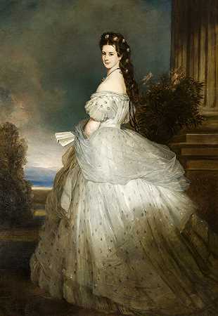 《伊丽莎白皇后》（Empress Elisabeth by After Franz Xaver Winterhalter）