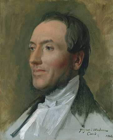 让·奥古斯特·多米尼克·安格斯的《爱德蒙·卡韦》（1794–1852）