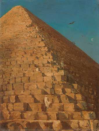 《大金字塔，吉萨》作者：Adrien Dauzats