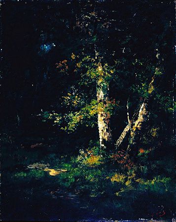 《森林场景》（Narcisse Virgile Diaz de La Peña）