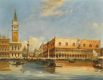 卡洛·格鲁巴茨的《威尼斯人的风景I》