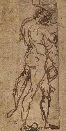米开朗基罗的《两个裸体格斗》