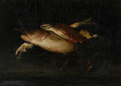 威廉·梅里特·蔡斯的《鱼的静物》