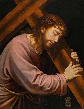 琼·麦基普的《基督背十字架》