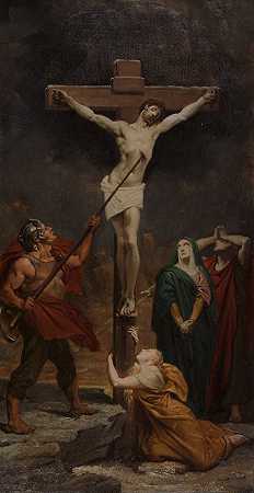 朱尔斯·约瑟夫·道班的《十字架上的基督》