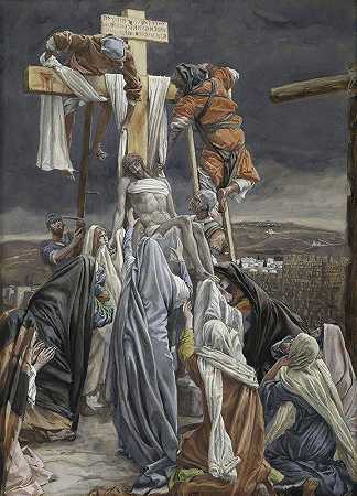 詹姆斯·蒂索的《从十字架上下来》