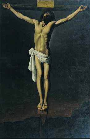 “耶稣被弗朗西斯科·德·祖巴兰钉在十字架上