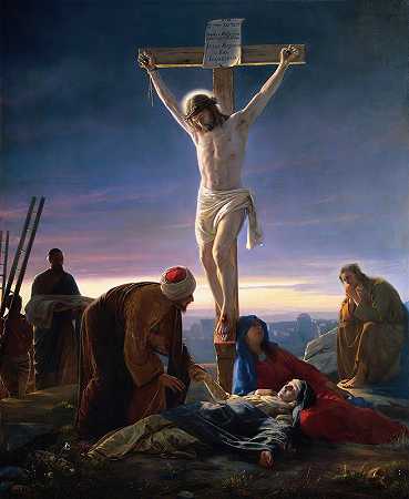 卡尔·布洛赫的《十字架上的基督》