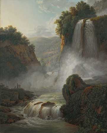 彼得·伯曼《Tivoli附近的瀑布》