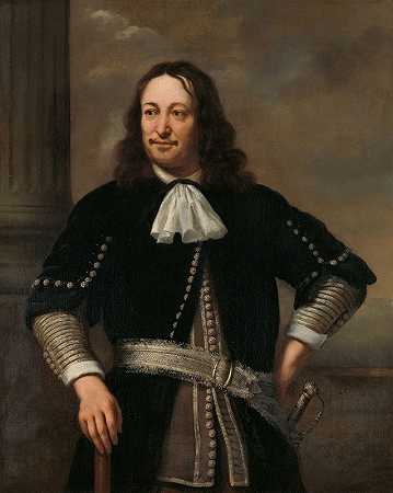 费迪南德·波尔（Ferdinand Bol）的《海军军官肖像，可能是海军中将阿尔特·范内斯（1626-1693）》