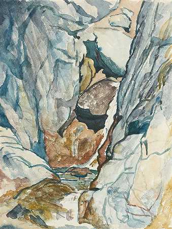 乔瓦尼·贾科梅蒂的《瀑布峡谷》