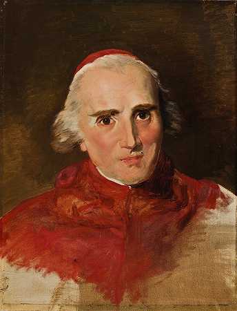 Filippo Agricola《红衣主教Ercole Consalvi肖像》