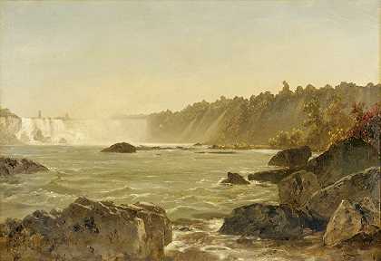 约翰·弗雷德里克·肯塞特的《尼亚加拉瀑布之景》