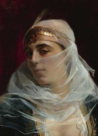 Theodoros Ralli的《土耳其女人》