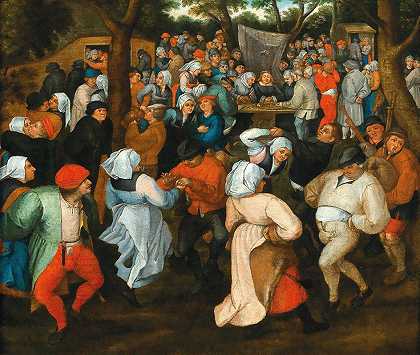 Pieter Brueghel II学校的婚礼舞蹈