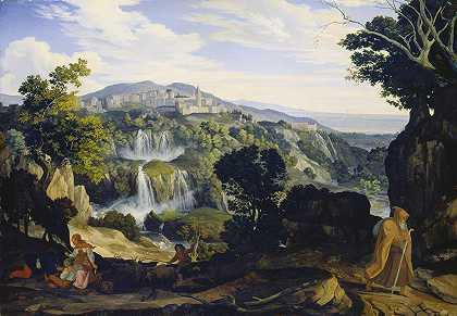 卡尔·菲利普·福尔的《Tivoli的瀑布》