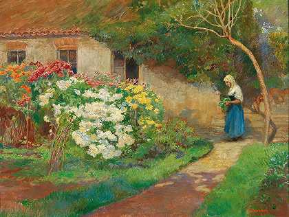 雨果·夏尔蒙特的《农舍花园》