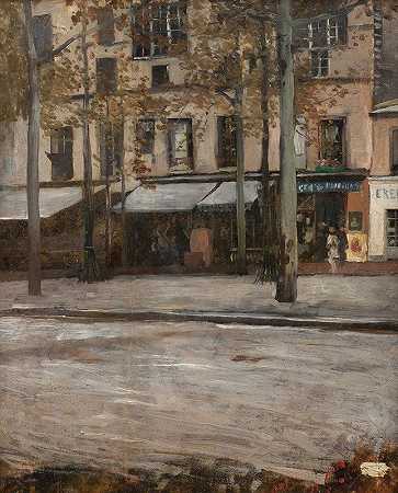 《巴黎的一条街》，雨果·伯杰在蒙马特的研究