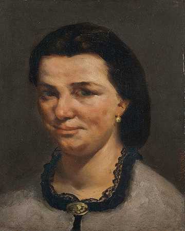 古斯塔夫·库尔贝的女性肖像
