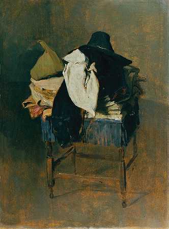 弗朗茨·朗普勒的《椅子上的服装》