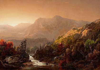 威廉·路易斯·桑塔格的《秋天的风景》