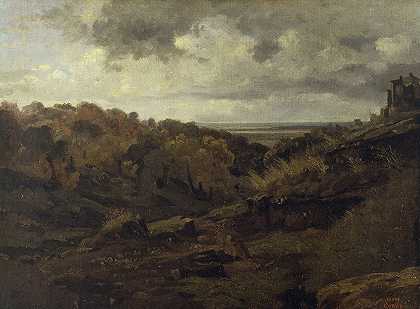 让-巴蒂斯特·卡米尔·科罗特的《意大利秋天马里诺附近的风景》