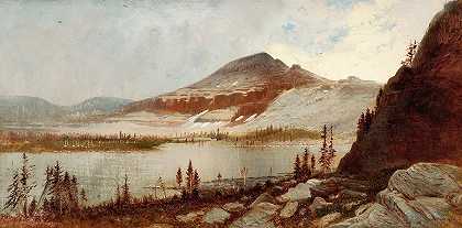吉尔伯特·戴维斯·芒格《乌因塔山脉的拉尔湖》