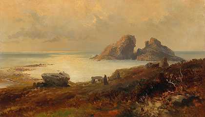 爱德华·西奥多·康普顿的《海岸风景》