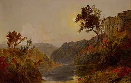 贾斯珀·弗朗西斯·克罗普西的《哈德逊河风景》