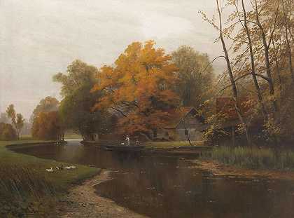 Ludvík Barták的《水边的秋天》