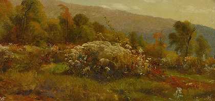 杰维斯·麦肯蒂的《山坡上的落花》