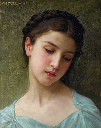 威廉·阿道夫·布格罗的少女肖像