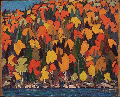 汤姆·汤姆森的《秋天的叶子》