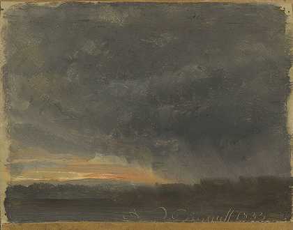 约翰·克里斯蒂安·达尔的《风雨云》