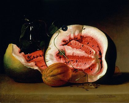 拉斐尔·皮尔的《甜瓜与牵牛花》