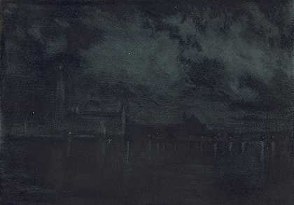 约瑟夫·彭内尔的《夜晚的宫殿》