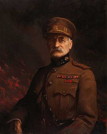 埃德蒙·查尔斯·塔贝尔《列日防御城指挥官乔治·莱曼将军》
