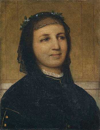 《玛格丽莎·安托瓦内特·梅赫·谢尔玛肖像》，阿诺德·伯克林著