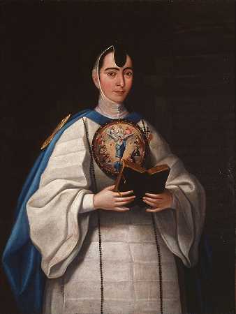 何塞·玛丽亚·巴斯克斯的《耶稣之心的玛丽亚·安东尼娅修女肖像》