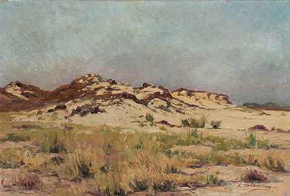 Leon Delderenne的《沙丘风景》