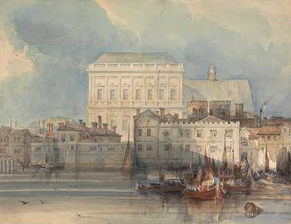 《白厅宴会厅》（The Banqueting House，Whitehall），乔治·谢菲尔德（George Shepheard）的《河畔》（The River）