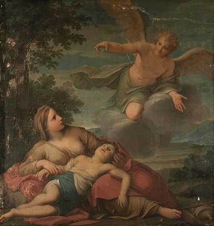 马坎托尼奥·弗朗西斯科尼的《夏甲与天使》