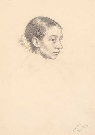 《苏泽特·凯瑟琳·斯科夫加德（嫁给霍尔滕）的肖像》，作者：约金·斯科夫加