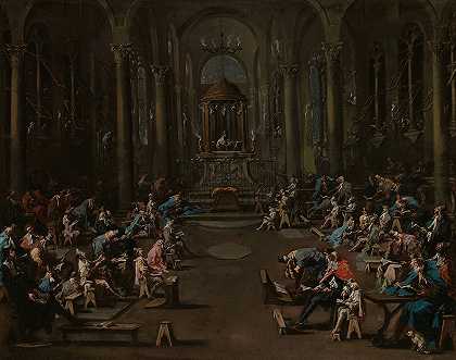 亚历山德罗·马格纳斯科的《犹太会堂》