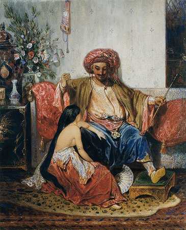 亚历山大·加布里埃尔·德坎普的《帕夏的宠儿》