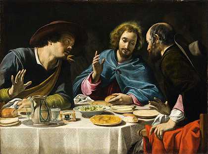 Filippo Tarchiani的《爱玛斯的晚餐》